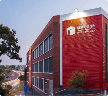 A Stor-Age self-storage facility store front in Durban