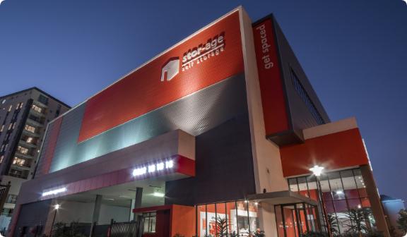 A Stor-Age self-storage facility store front in Cape Town