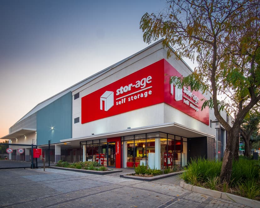A Stor-Age self-storage facility store front in Pretoria